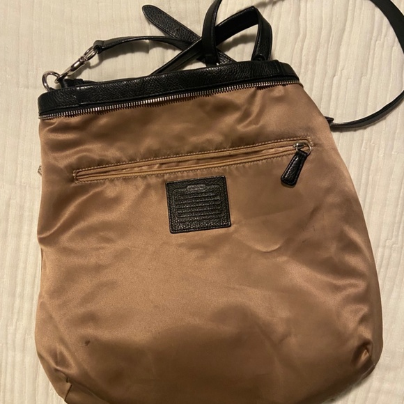 Coach Park Signature Hobo Black Leather - Picture 3 of 5